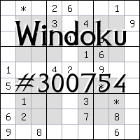 Windoku №300754