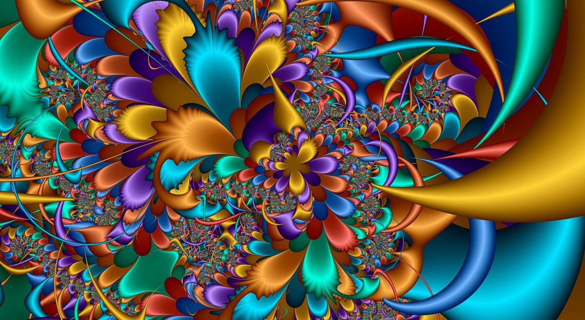 Solve jigsaw puzzles online - Fractal