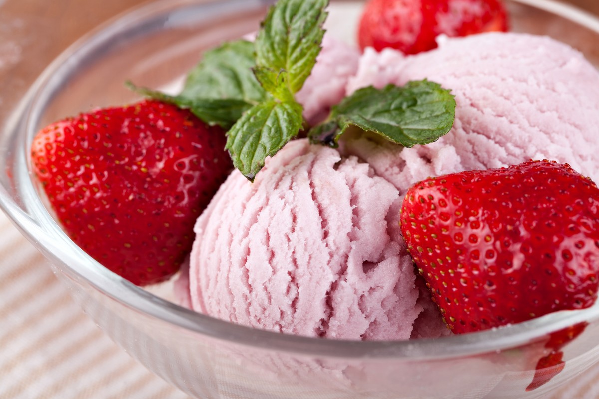 Strawberry ice cream steam фото 4