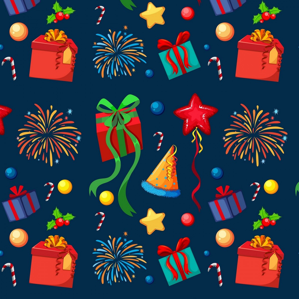 мотив новый год