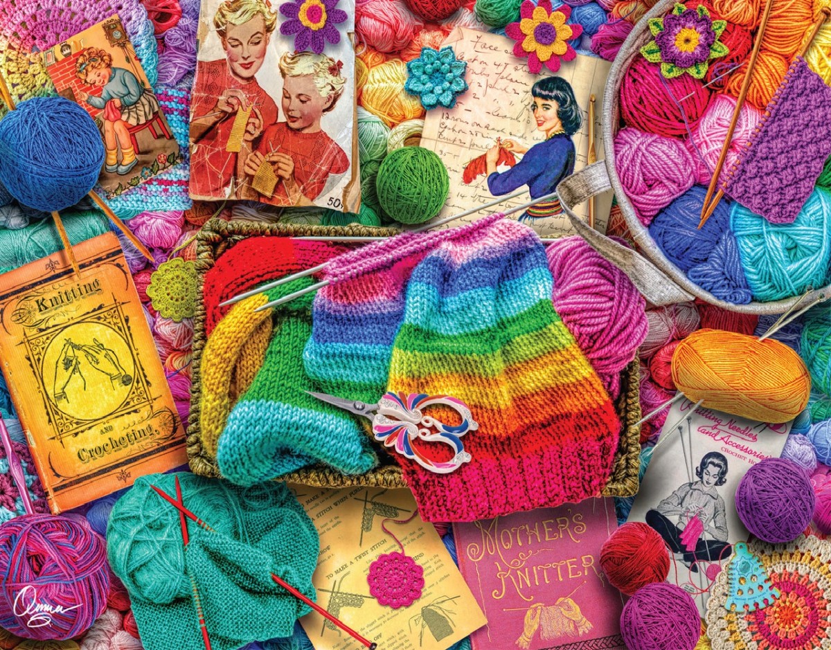 Jigsaw Puzzle Knitting
