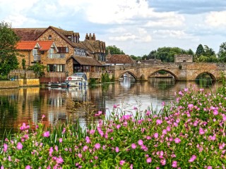 Jigsaw Puzzle «Town in Cambridgeshire»