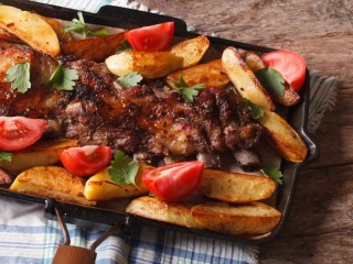 Jigsaw Puzzle «Potatoes with meat»