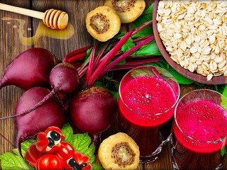 Jigsaw Puzzle «Still life with beets»