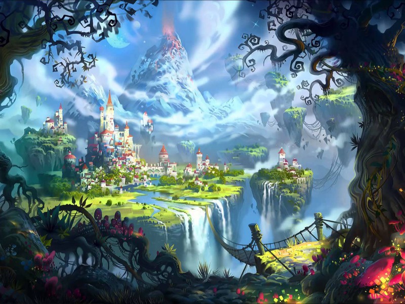 Fairy-tale land.
