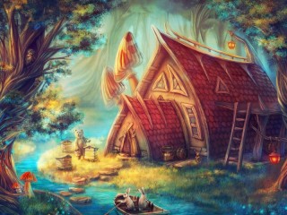 Jigsaw Puzzle «Fairy-tale house1»